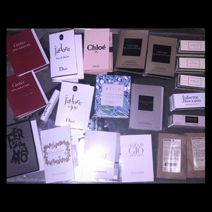 25 Luxury New Perfume Samples